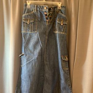 Jean skirt